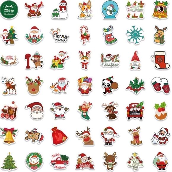 Christmas Assorted Stickers - Picture 2 of 4